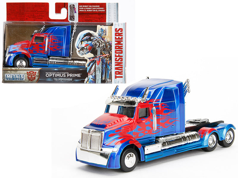 Western Star 5700 Xe Phantom Truck Tractor Optimus Prime ''Transformers: The Last Knight'' (2017) Movie ''Hollywood Rides'' Seri