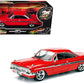 Doms Chevrolet Impala Red inchFast & Furious F8: The Fate of the Furiousinch (2017) Movie inch25 Years of Fast & Furiousinch Series 1/24 Diecast Model Car by Jada