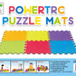 Foam Puzzle Mat 10 12''X12'' Connectable Pieces