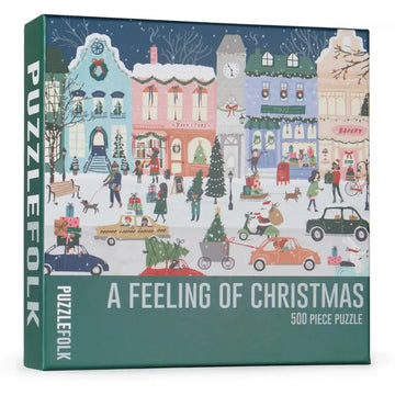 A Feeling of Christmas 500 Piece Jigsaw Puzzle PuzzleFolk