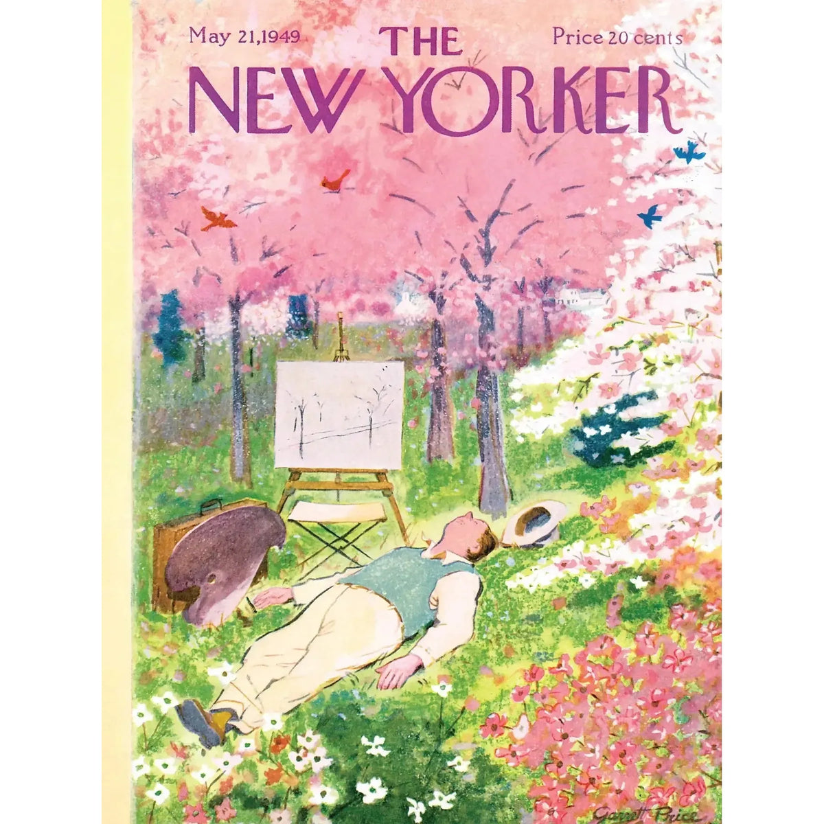 A Painter's Dream The New Yorker 1000 Piece Jigsaw Puzzle NYPC