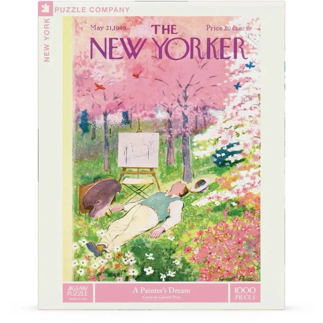 A Painter's Dream The New Yorker 1000 Piece Jigsaw Puzzle NYPC