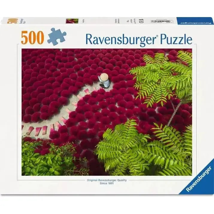 A Sea of Red 500 Piece Jigsaw Puzzle Ravensburger