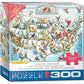 A Song for Every Bloom 300 Piece Jigsaw Puzzle Eurographics