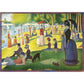 A Sunday Afternoon on the Island of La Grande Jatte 104 Connecting Pieces Jigsaw Puzzle Eurographics