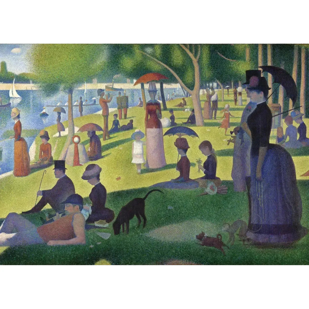 A Sunday On La Grande Jatte 1000 Piece Jigsaw Puzzle Peter Pauper