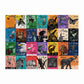 A is for Bee - An Alphabet in Translation 1000 Piece Jigsaw Puzzle Mudpuppy New