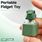 Rechargeable Squeeze Stress Relief Toy Cute Frog Keychain Pendant With Sound Portable Decompression Artifact Gift For Boys