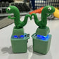 Rechargeable Squeeze Stress Relief Toy Cute Frog Keychain Pendant With Sound Portable Decompression Artifact Gift For Boys