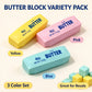 Fidget Sensory Crunch Ball Simulation Butter Bar Sound Control Vent Toy Creative Stress Relief Pinch Toy Anxiety Relief Sensory Fidget Toy Novelty Birthday Gift Choice Daily Surprise Goodies Party Favors for Kids Adults
