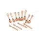 12PCS 1:12 Dollhouse Miniature Fork Knife Soup Tableware Kitchen Furniture Toys Children's toys and family utensils