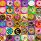 Nattork Jigsaw Puzzles 500 Pieces For Adults, Families (Donuts) Pieces Fit Together Perfectly