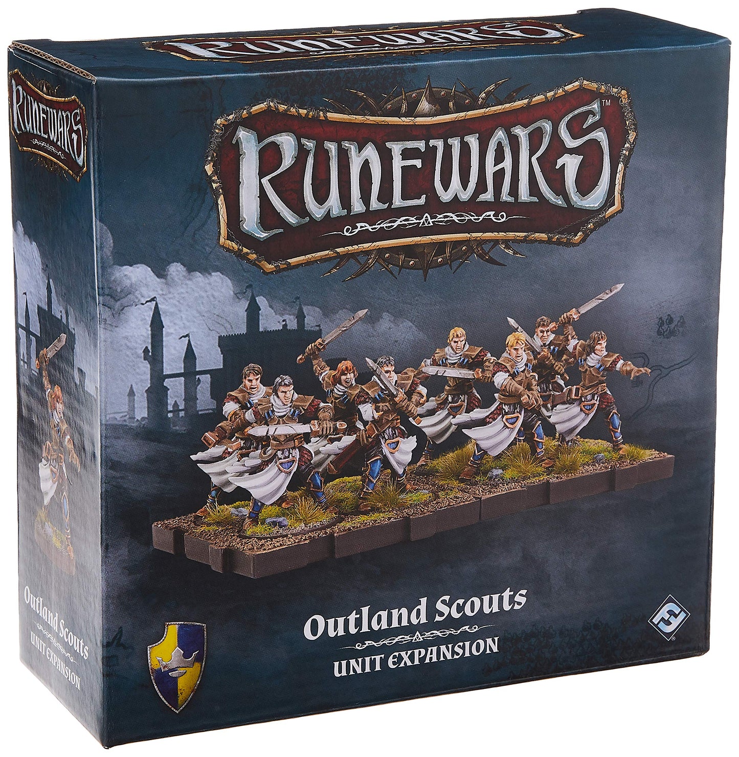 Fantasy Flight Games Runewars Miniatures Game: Outland Scouts Exp. Pack - RWM27, Plastic