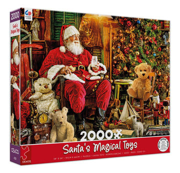 Ceaco - Holiday - Santa'S Magical Toys - 2000 Piece Jigsaw Puzzle