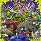 Ravensburger - Teenage Mutant Ninja Turtles Puzzle, Children'S Puzzle, 3 Puzzles Of 49 Pieces, Puzzle For Children +5 Years, Puz
