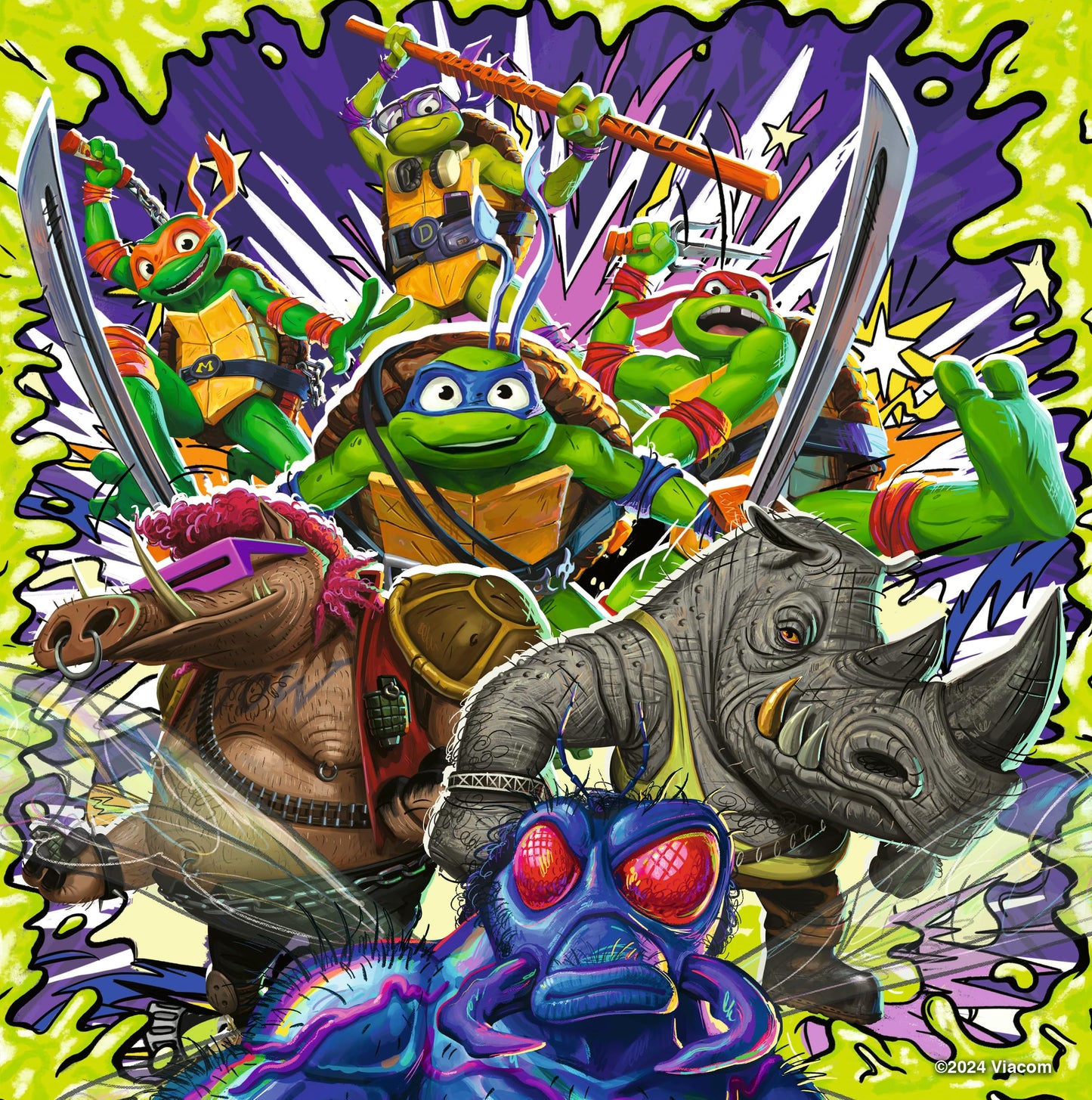 Ravensburger - Teenage Mutant Ninja Turtles Puzzle, Children'S Puzzle, 3 Puzzles Of 49 Pieces, Puzzle For Children +5 Years, Puz