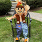 WORTH IMPORTS 60 Life Size Harvest Sitting Scarecrow