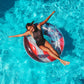 Stars And Stripes Pool Rafts (Jumbo Pool Tube, 48'', Stars & Stripes Inflatable Glitter Filled Swim Ring)