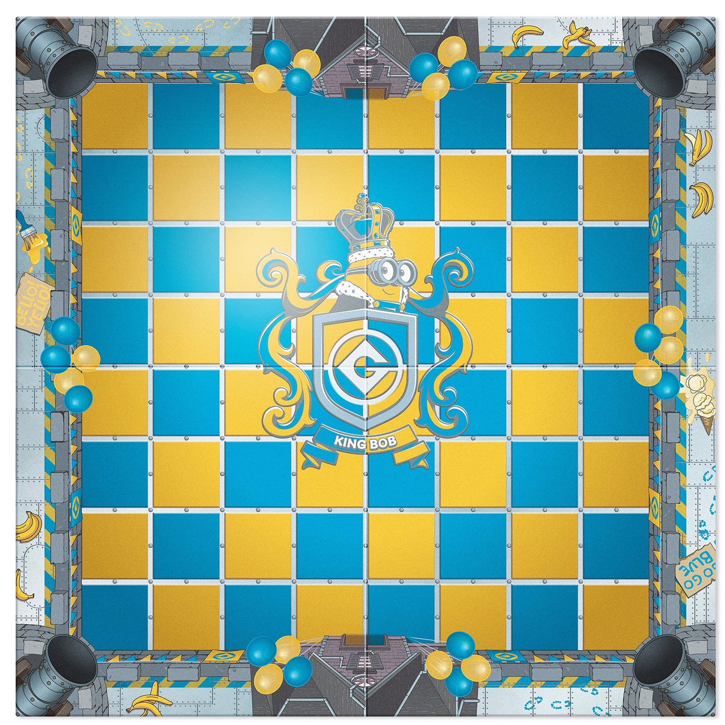 The Noble Collection Minions Chess Set - Unique Plastic Design, Model NN1112