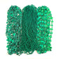 GZYSSL 72 Pcs St. Patrick's Day Bead Necklaces Bulk Green St. Patrick's Shot Glass Bead Necklaces St. Patrick's Clover Beads Dec
