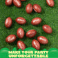 Joyin 16 Pack 3.25” Mini Football Foam Stress Balls Toy For Kids Sports Birthday Party Favor, Squeeze Squish Balls, Anxiety Relief, Relaxation, Super Bowl Liii Party And School Classroom Prize
