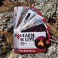 Ust Learn & Live Educational Card Set, Animal Tracking