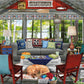 Ceaco - Tracy Flickinger - Lake Cabin - Oversized 300 Piece Jigsaw Puzzle, 24 X 18