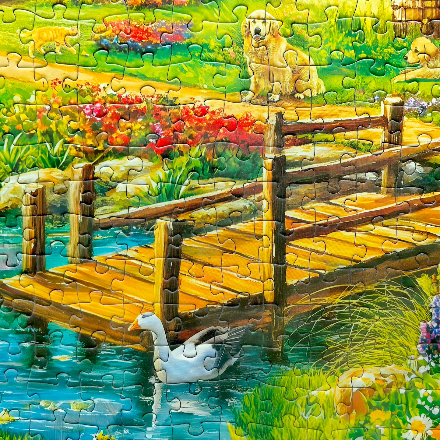 500 Piece Puzzle For Adults - Spring Farm