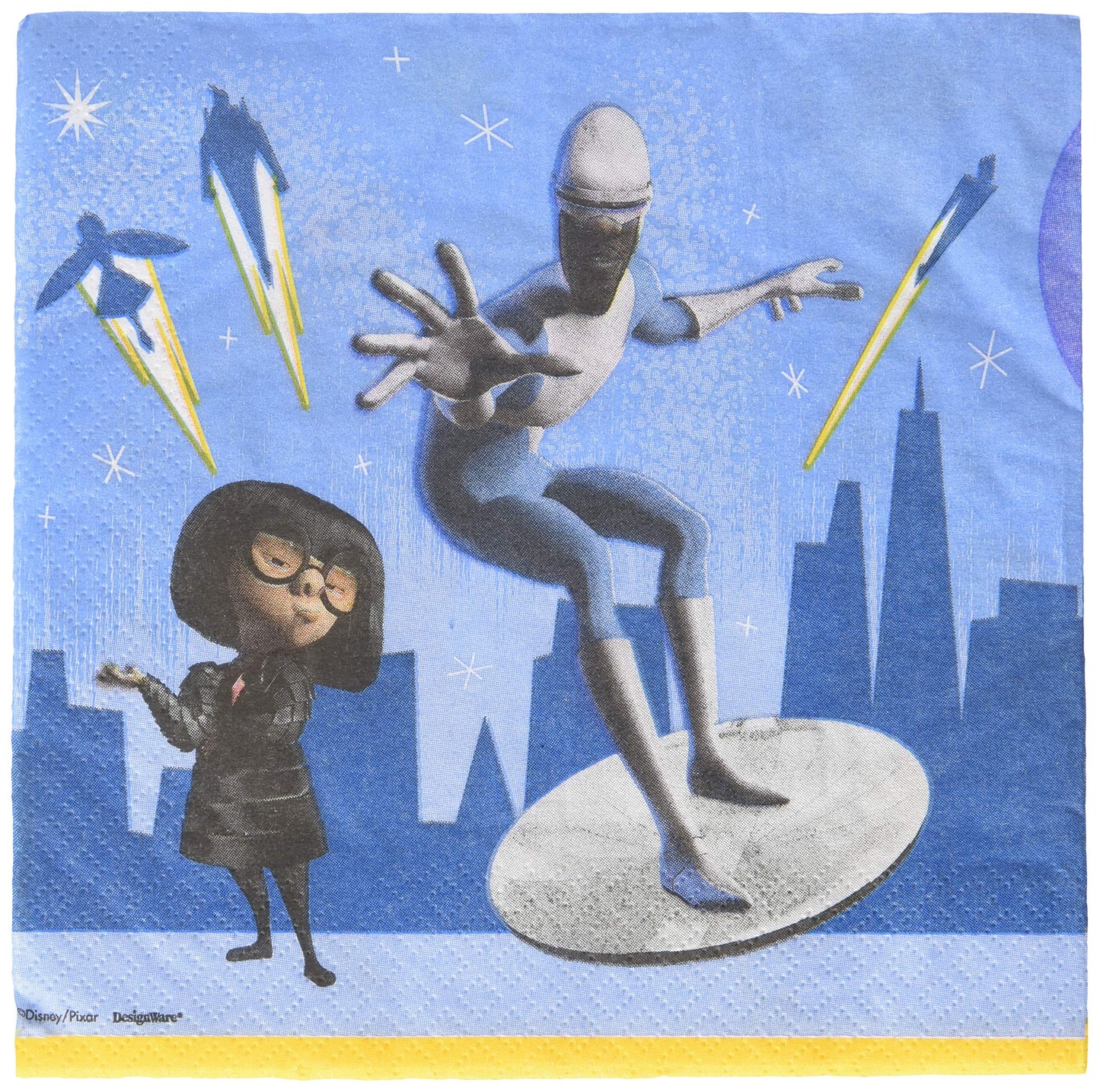 American Greetings Incredibles 2 Lunch Napkins, 16-Count, One Size