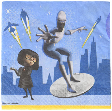 American Greetings Incredibles 2 Lunch Napkins, 16-Count, One Size