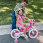 RoyalBaby 16/18 Kids Bike Training Wheels - Pink, 1 Pair for 16 Inch & 18 Inch Bicycles, Safe & Durable Support