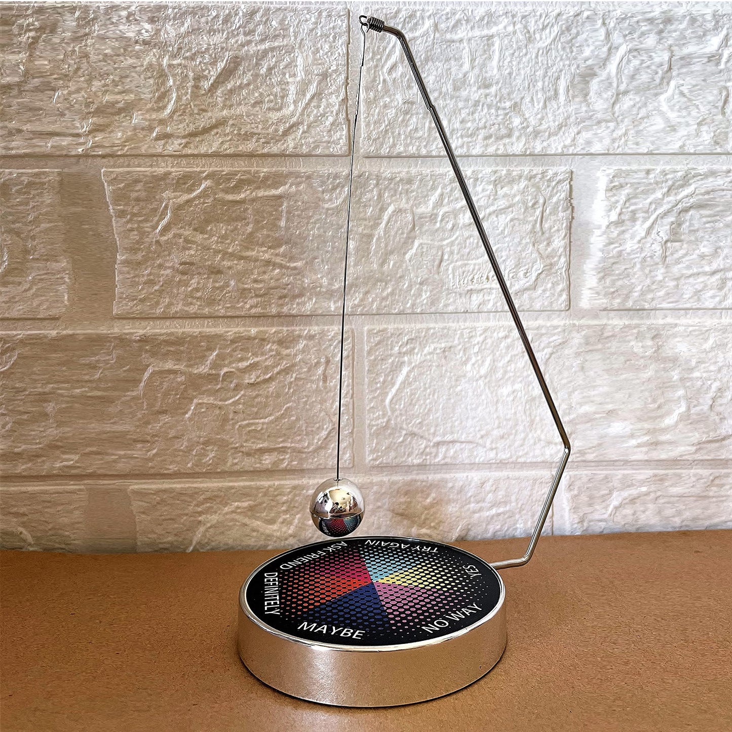 Magnetic Decision Maker Swing Pendulum Office Desk Decoration Toy,Novelty Gadget Gift