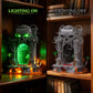 JMBricklayer 1144PCS Dark Portal LED Light Up Building Blocks Model Kit Gothic Skull Gate Fantasy Display for Adults Gamers Halloween Decor