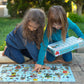 eeBoo: Upcycled Robots 100 Piece Puzzle  Perfect Project for Little Hands  Aids in Development of Pattern  Shape  and Color Recognition  Offers Children a Challenge  Perfect for Ages 5 and up