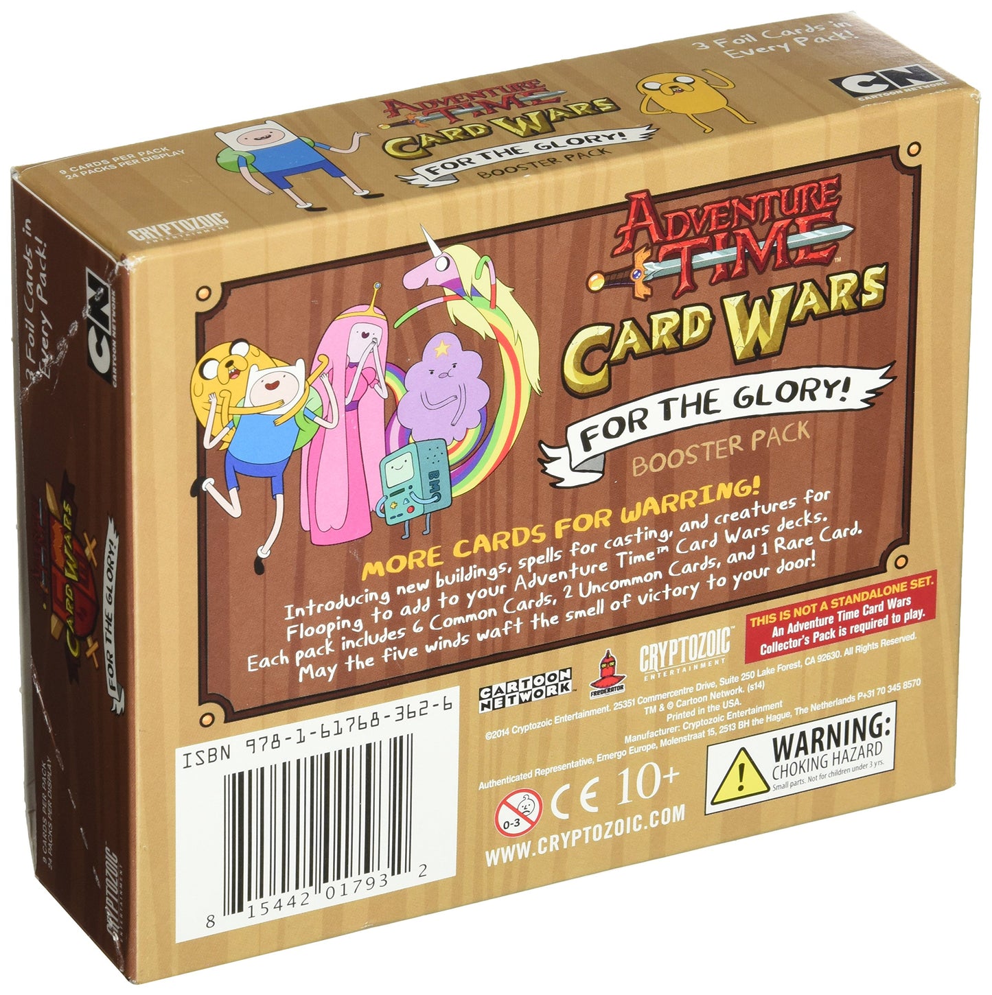 Adventure Time Card Wars Booster Display
