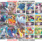 Pokémon VMAX/VSTAR Card Lot Bundle - 5 Full Art Etched Cards, Multicolor, Cardstock, No Duplicates, 5.28" x 7.32" x