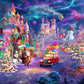 Nattork Jigsaw Puzzle 1000 Pieces for mature-themeds  Christmas Castle Challenging mature-themed Puzzles for Christmas Decor & Gift