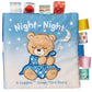 Taggies Starry Night Teddy Soft Book , 6X6 Inch (Pack Of 1)
