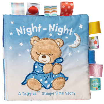 Taggies Starry Night Teddy Soft Book , 6X6 Inch (Pack Of 1)