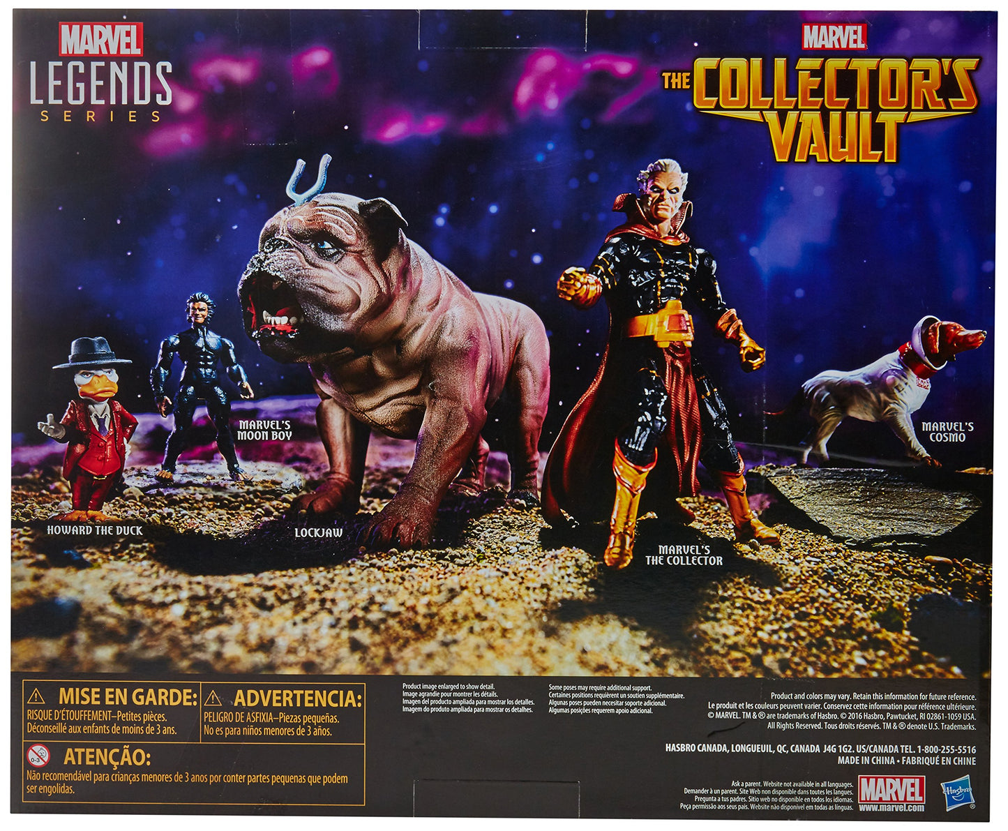 Marvel Legends SDCC 2016 Exclusive The Collectors Vault Figure Set - Model B7431, Paperboard/Cardboard, Collectible
