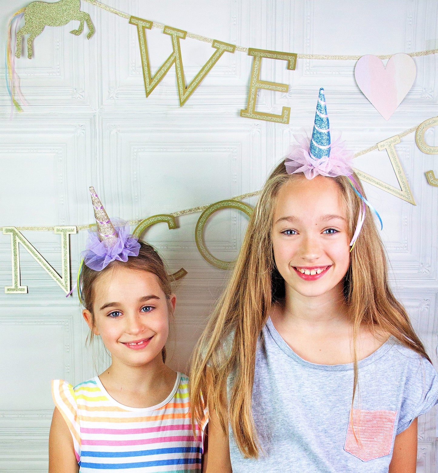 Talking Tables Unicorn Party Supplies | Unicorn Paper Banner Garland Decoration | Great For Girls Party And Birthday Party | Pap