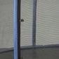 Upper Bounce Round Trampoline Safety Net Round Trampolines Using Variant Straight Poles Breathable Weather Resistant Trampoline