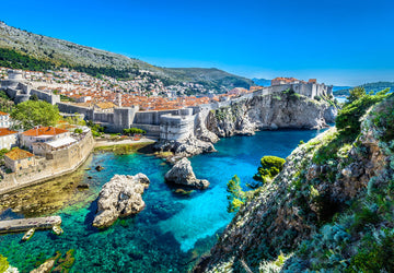 Lyf Jigsaw Puzzle 1000 Piece - Mediterranean Marvel Series 01 Dubrovnik Croatia Premium Quality Puzzles For Adults 1000 Piece Fi