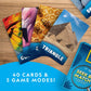 Blue Marble National Geographic Scavenger Hunt Card Game - Jumbo 40 Cards, Multi-Color, Cardstock, Model NGSCAVHUNT