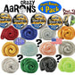 Crazy Aarons Putty Mini Tins Treasure Surprise Peel to Reveal (Collect All 12 Colors) Gift Set Party Bundle - 4 Pack (.47oz Eac
