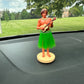 Franchise Figurine Co Dashboard Hula Doll Bobblehead | Car Accessories | Hula Girl | Hula Man | Pug | Pembroke Welsh Corgi | Bos