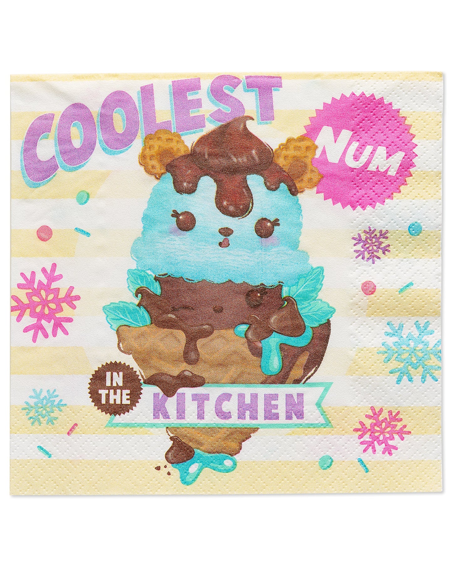 American Greetings Num Noms 16 Count Lunch Paper Party Napkins