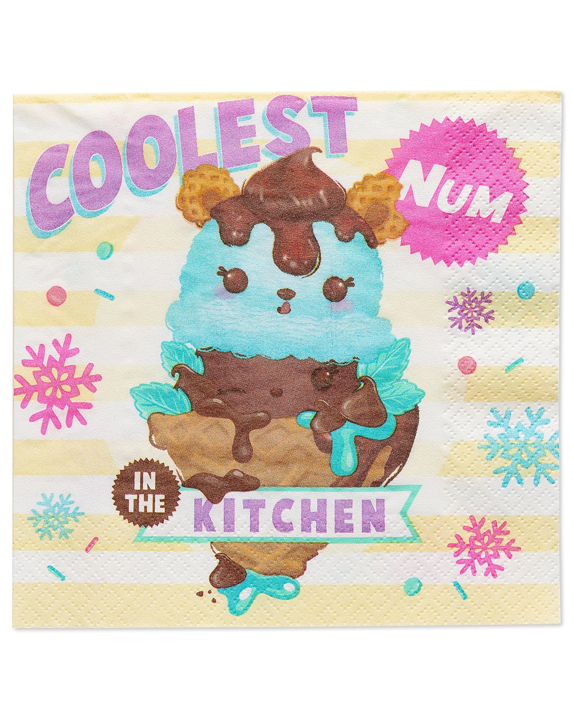 American Greetings Num Noms 16 Count Lunch Paper Party Napkins