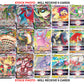 Pokémon VMAX/VSTAR Card Lot Bundle - 5 Full Art Etched Cards, Multicolor, Cardstock, No Duplicates, 5.28" x 7.32" x