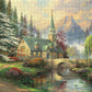 Ceaco - Thomas Kinkade - Dogwood Chapel - 1000 Piece Jigsaw Puzzle